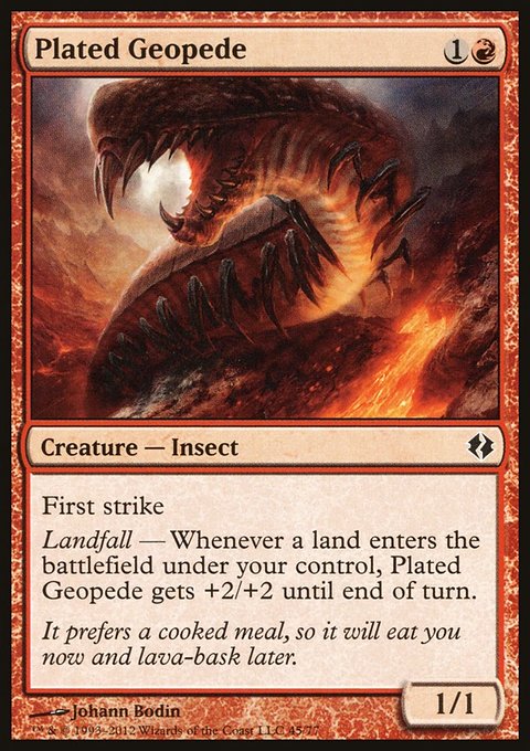 Plated Geopede